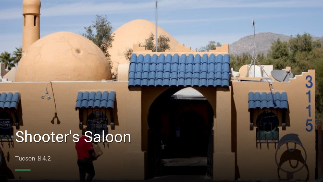 Shooter's Saloon - Sports Bars in Tucson