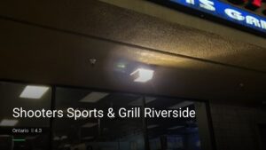 Shooters Sports & Grill Riverside — Sports bars in Ontario