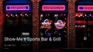Show-Me’s Sports Bar & Grill — Sports bars in St. Louis