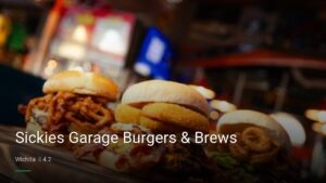 Sickies Garage Burgers & Brews — Sports bars in Wichita