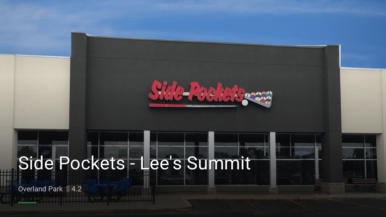 Side Pockets - Lee's Summit - Sports Bars in Overland Park