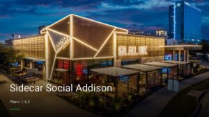 Sidecar Social Addison — Sports bars in Plano