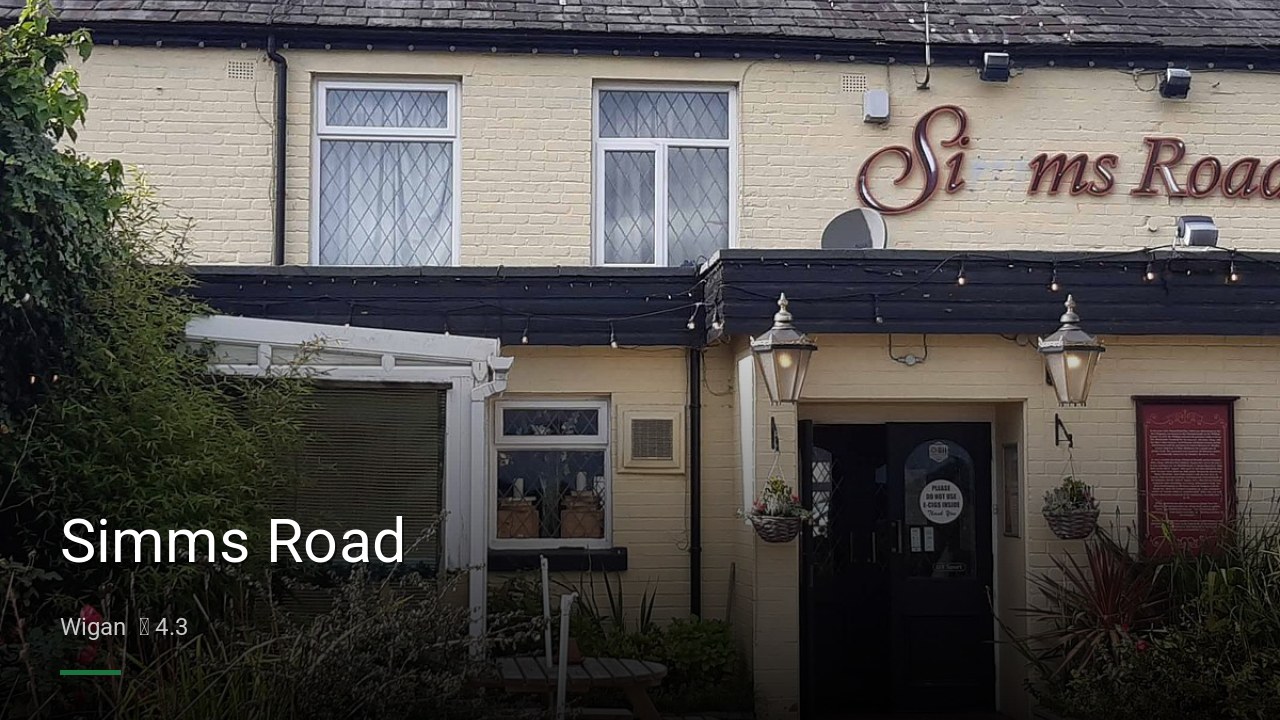 Simms Road - Sports Bars in Wigan