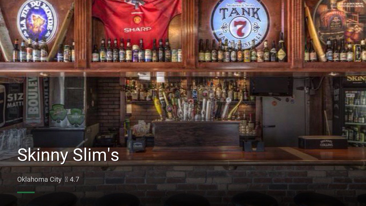 Skinny Slim's - Sports Bars in Oklahoma City