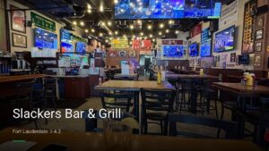 Slackers Bar & Grill — Sports bars in Fort Lauderdale