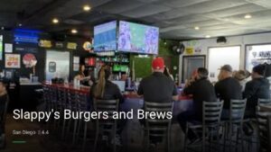 Slappy’s Burgers and Brews — Sports bars in San Diego
