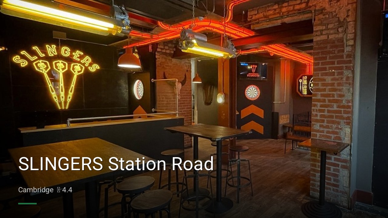 SLINGERS Station Road - Sports Bars in Cambridge