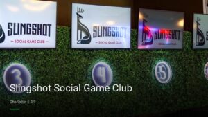 Slingshot Social Game Club — Sports bars in Charlotte
