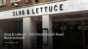 Slug & Lettuce – Old Christchurch Road Bournemouth — Pubs in Bournemouth