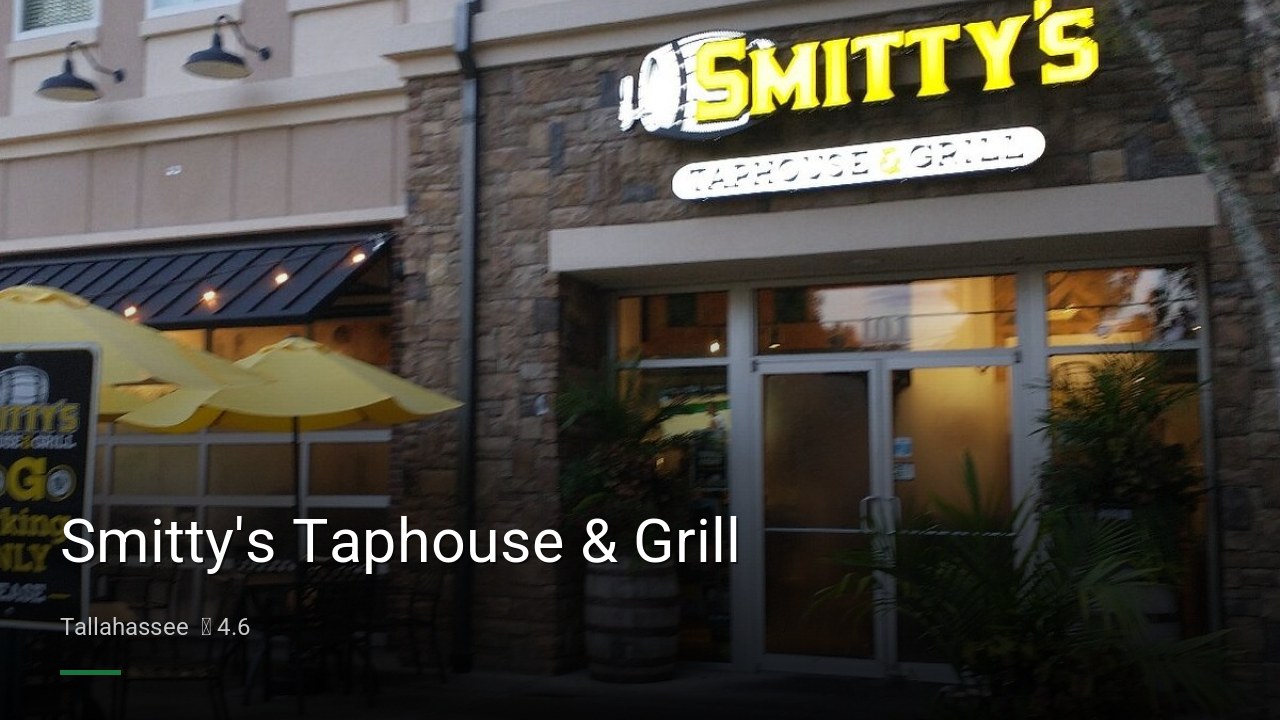 Smitty's Taphouse & Grill - Sports Bars in Tallahassee