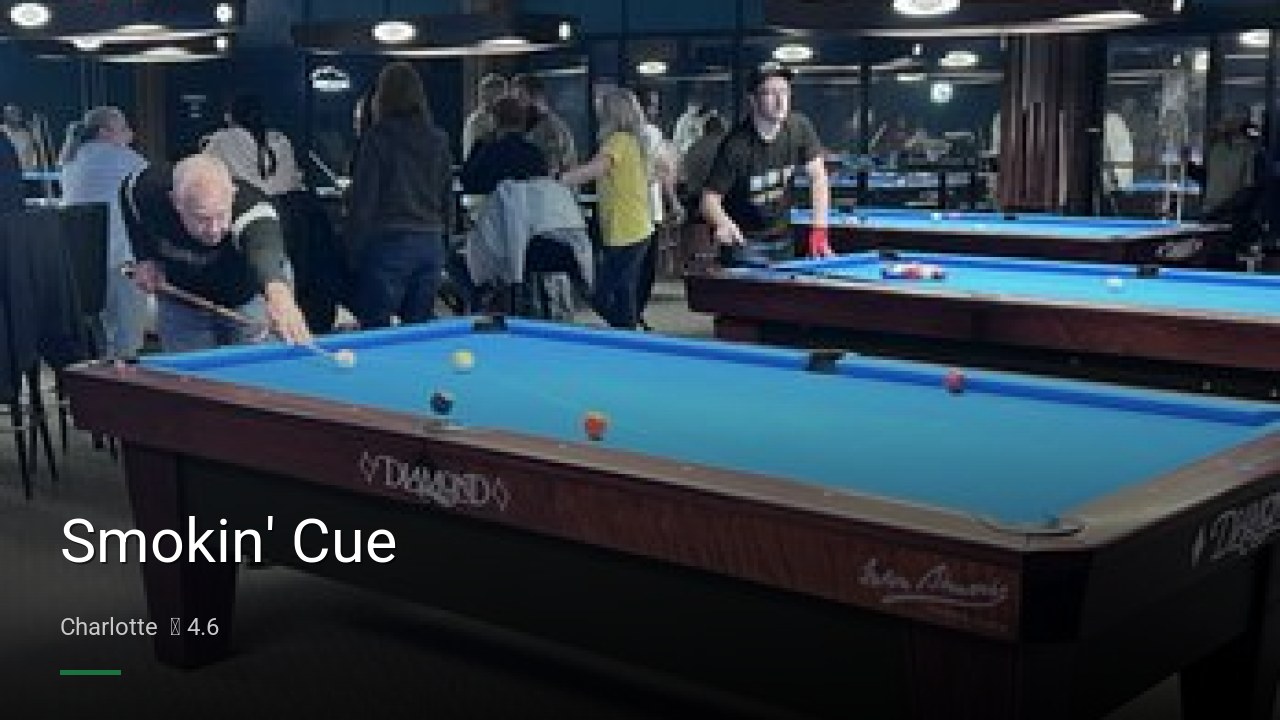 Smokin' Cue - Sports Bars in Charlotte