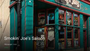Smokin’ Joe’s Saloon — Sports bars in Pittsburgh