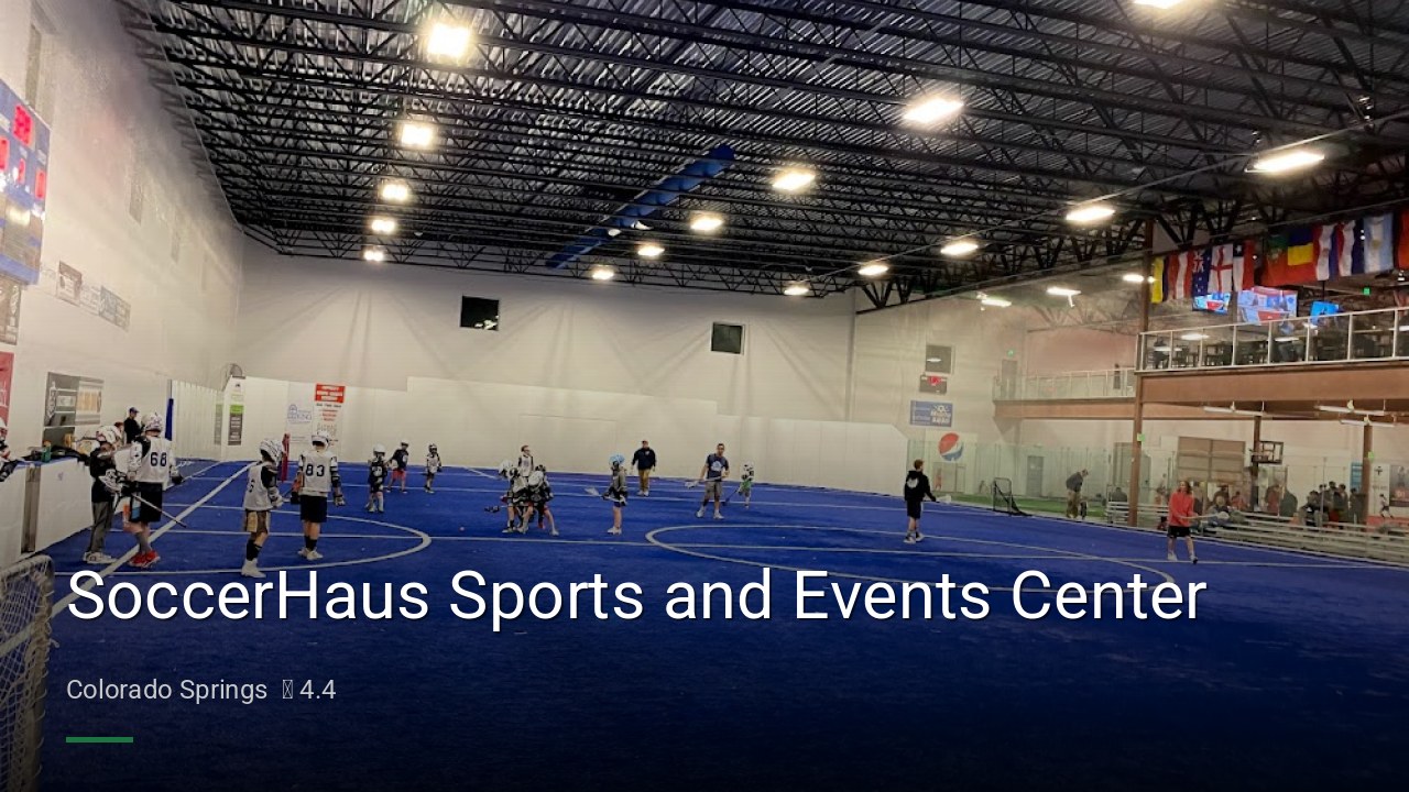 SoccerHaus Sports and Events Center - Sports Bars in Colorado Springs