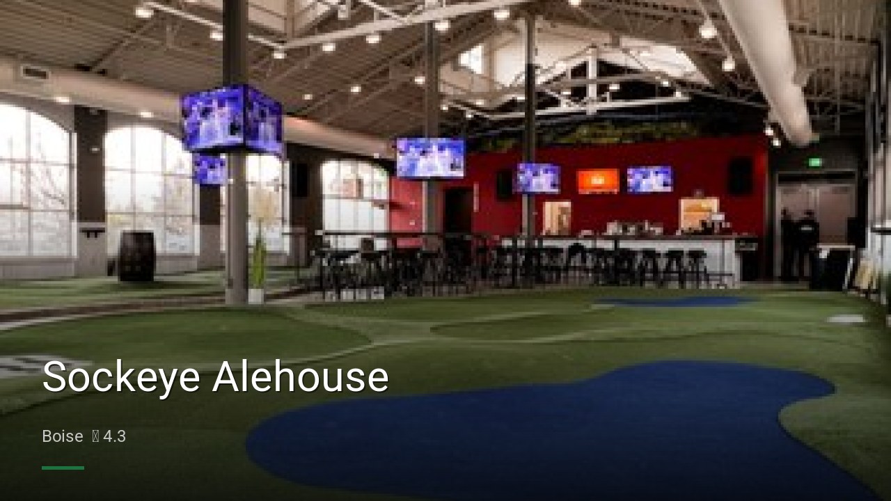 Sockeye Alehouse - Sports Bars in Boise