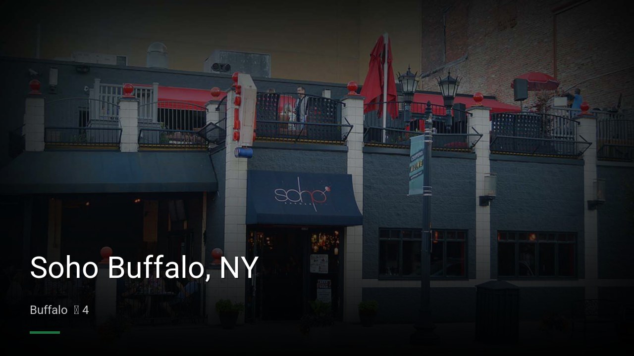 Soho Buffalo, NY - Sports Bars in Buffalo