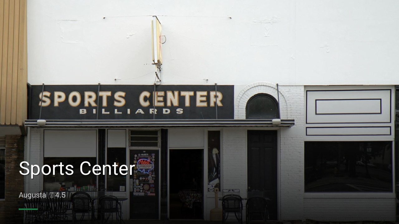 Sports Center - Sports Bars in Augusta