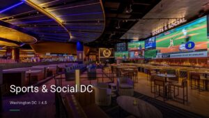 Sports & Social DC — Sports bars in Washington DC
