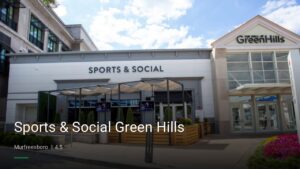Sports & Social Green Hills — Sports bars in Murfreesboro