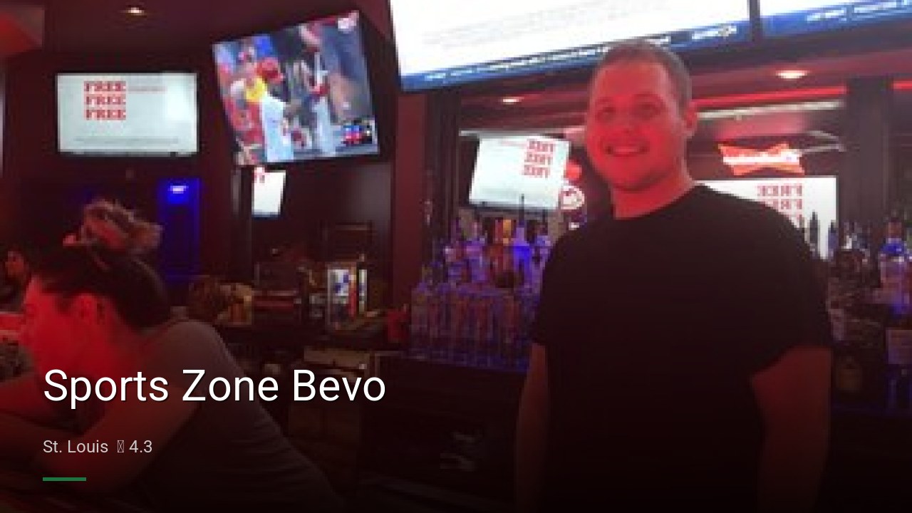 Sports Zone Bevo - Sports Bars in St. Louis