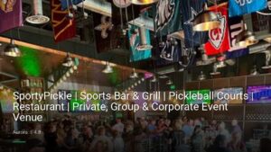 SportyPickle | Sports Bar & Grill | Pickleball Courts | Restaurant | Private, Group & Corporate Event Venue — Sports bars in Aurora