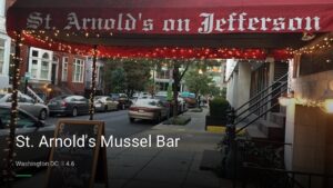 St. Arnold’s Mussel Bar — Sports bars in Washington DC