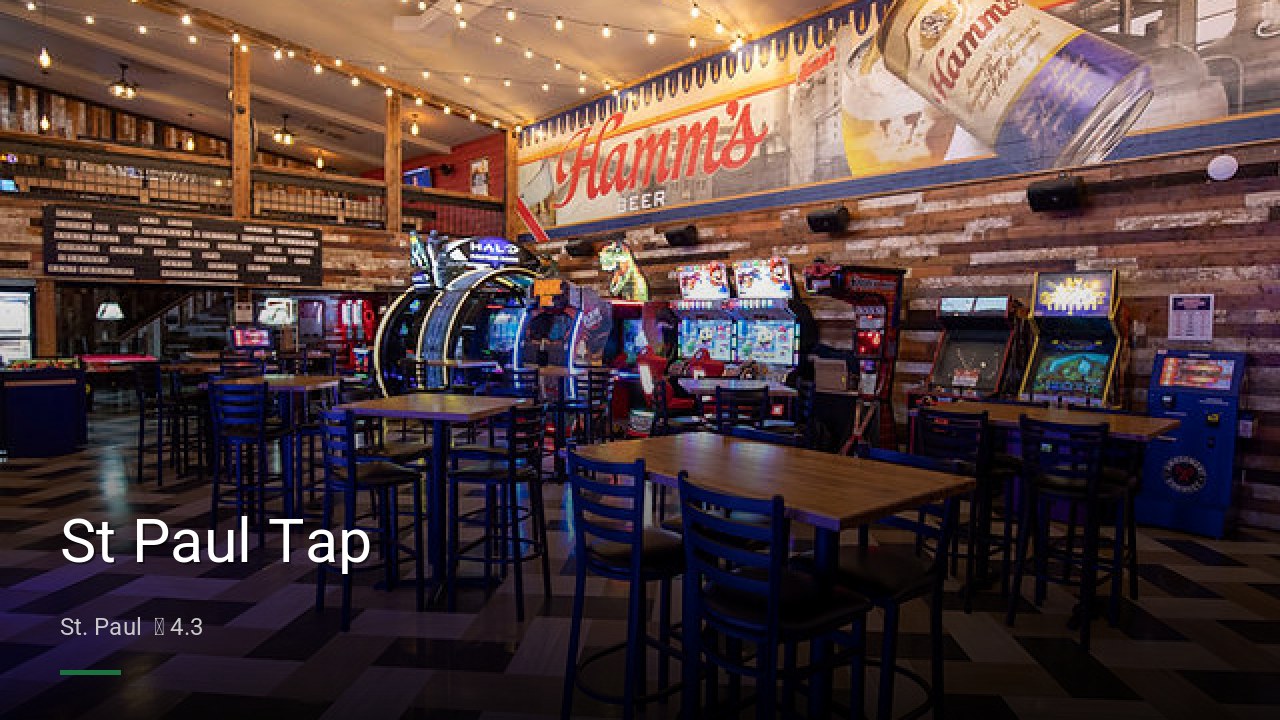 St Paul Tap - Sports Bars in St. Paul
