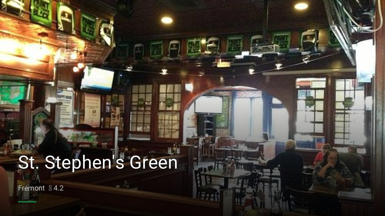 St. Stephen's Green - Sports Bars in Fremont