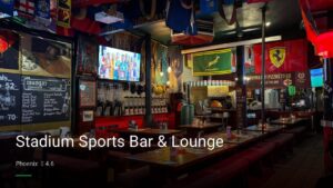 Watch Premier League at Stadium Sports Bar & Lounge in Phoenix