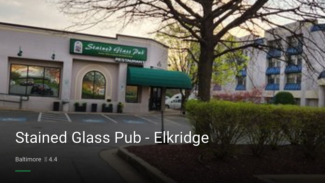Stained Glass Pub - Elkridge - Sports Bars in Baltimore
