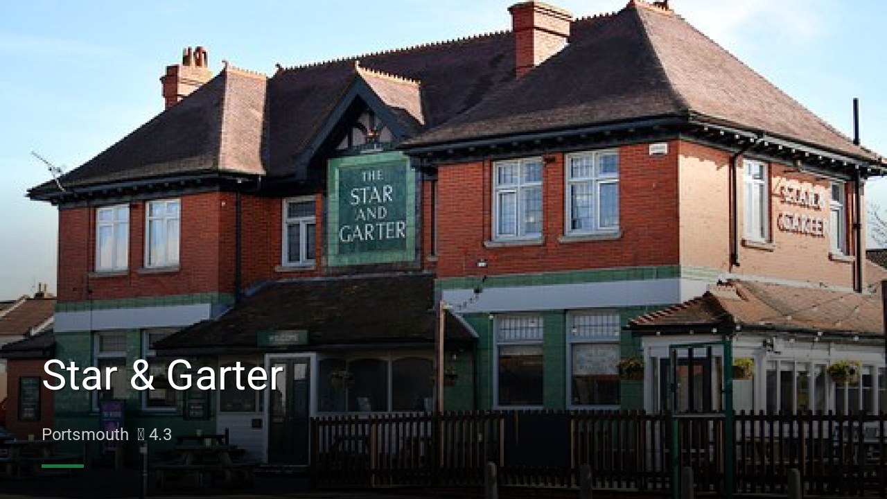 Star & Garter - Sports Bars in Portsmouth