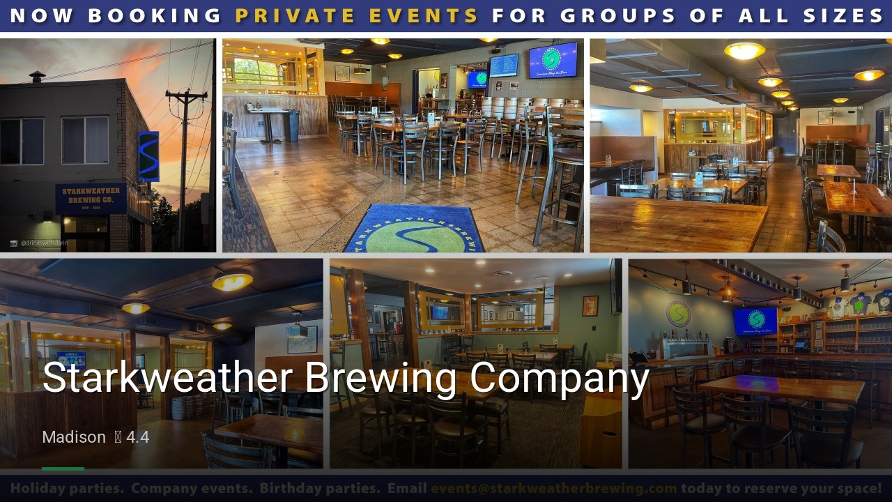 Starkweather Brewing Company - Sports Bars in Madison