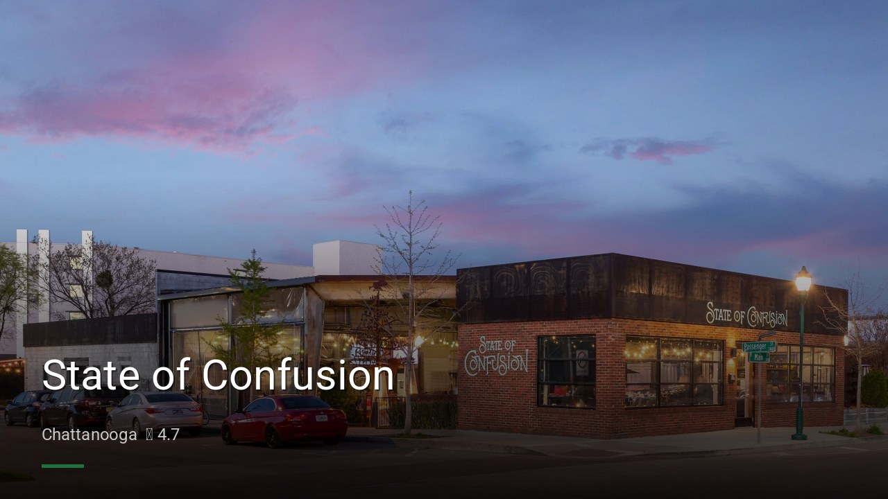 State of Confusion - Sports Bars in Chattanooga