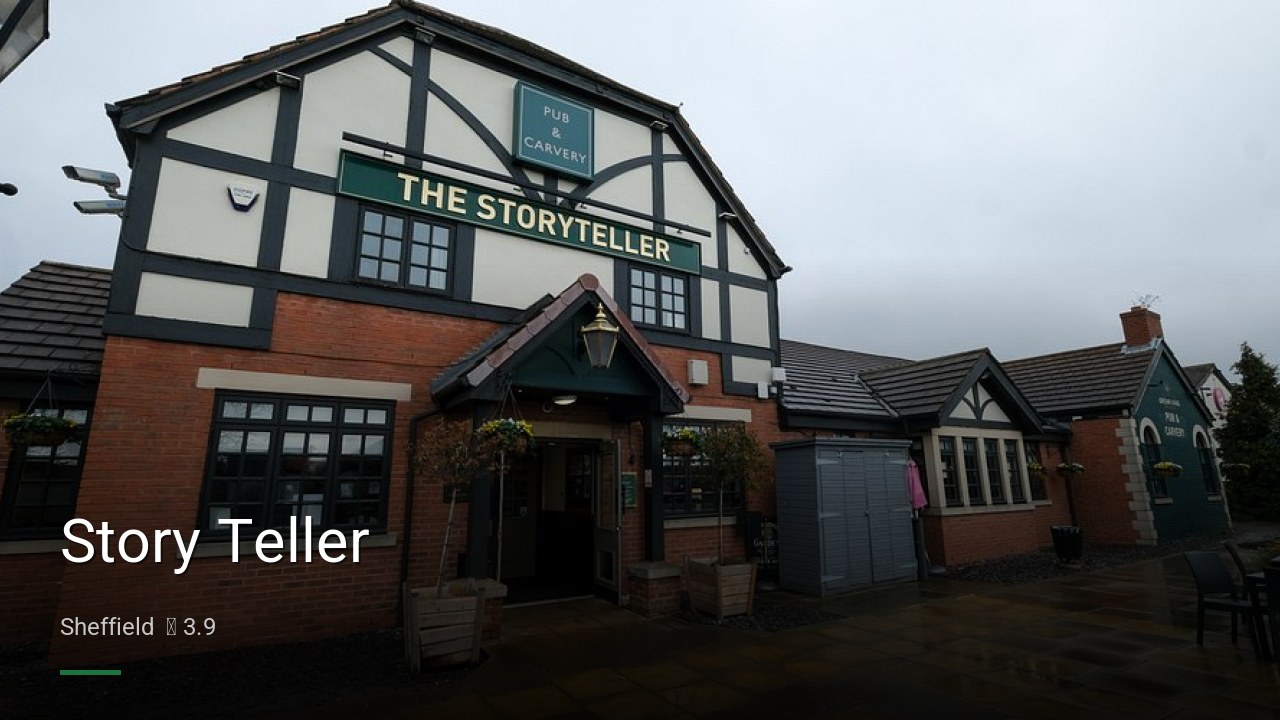 Story Teller - Sports Bars in Sheffield