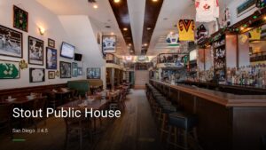 Stout Public House — Sports bars in San Diego