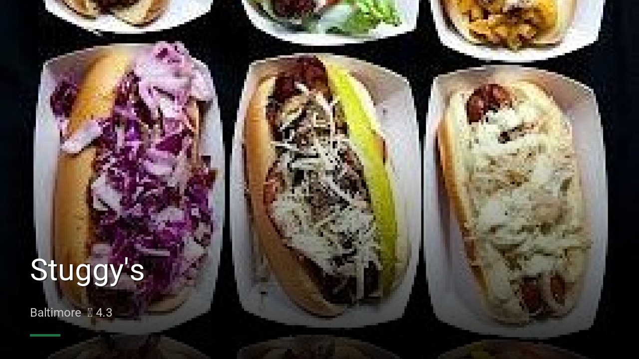 Stuggy's - Sports Bars in Baltimore