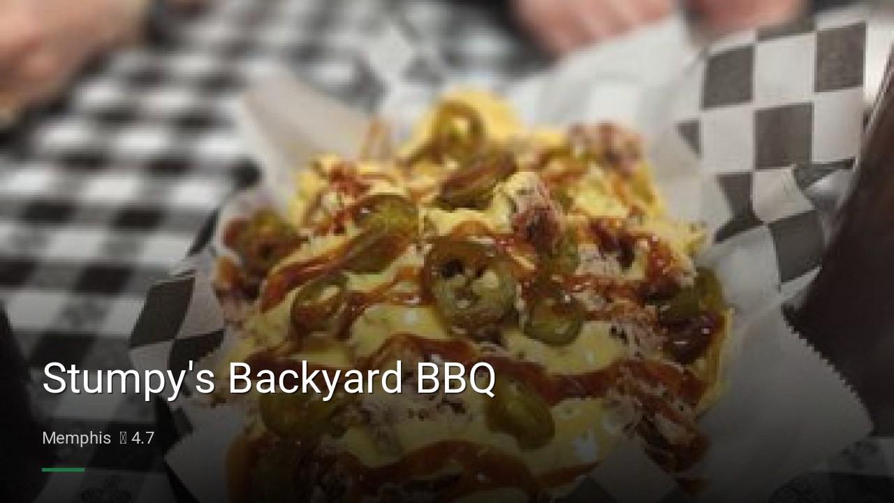 Stumpy's Backyard BBQ - Sports Bars in Memphis