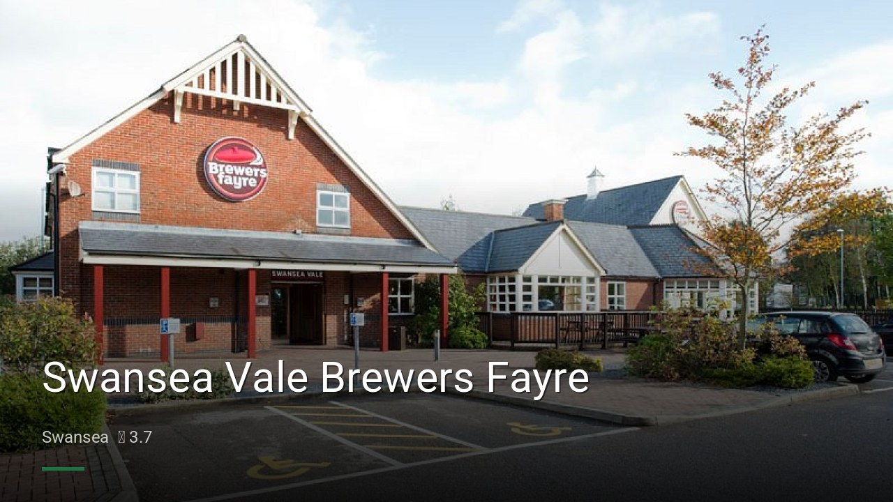 Swansea Vale Brewers Fayre - Sports Bars in Swansea