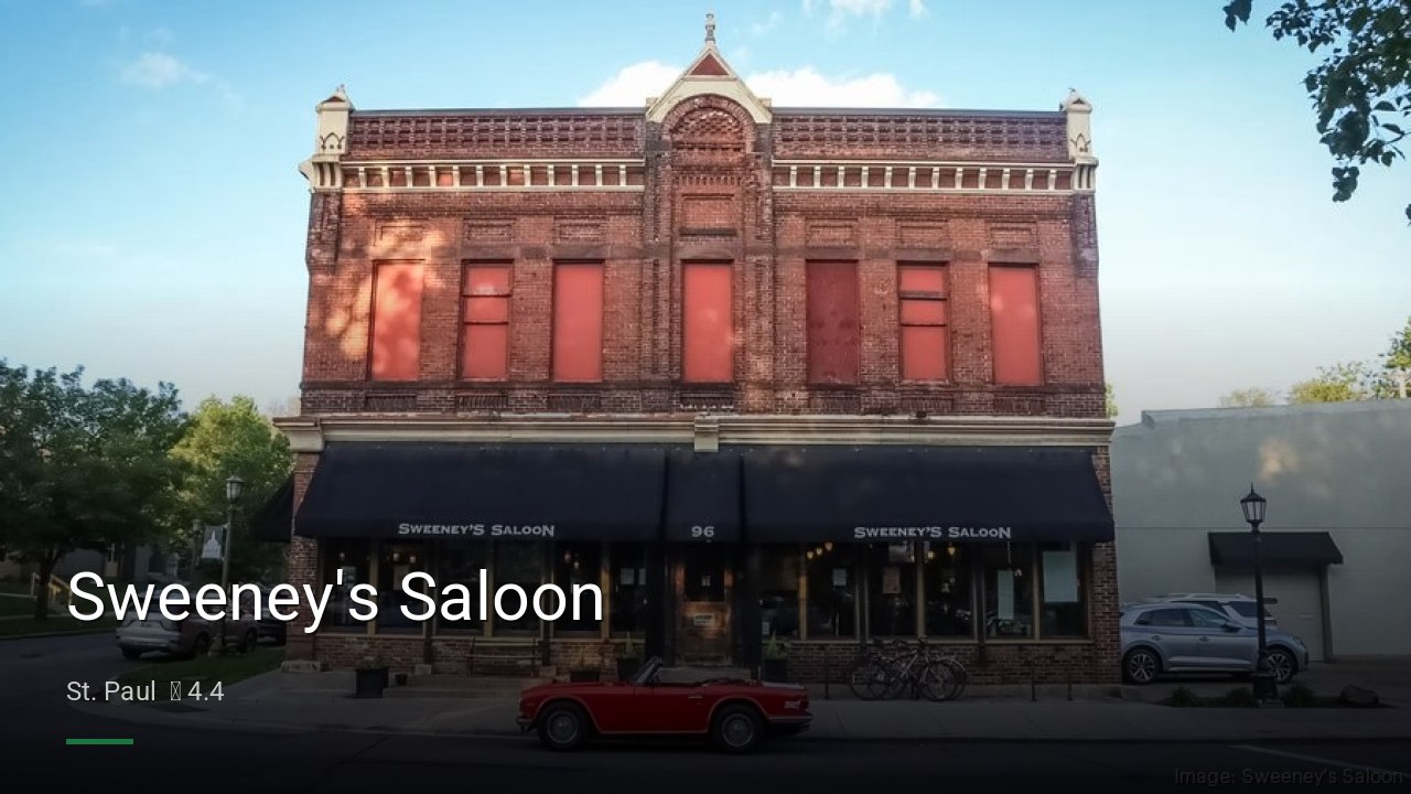 Sweeney's Saloon - Sports Bars in St. Paul