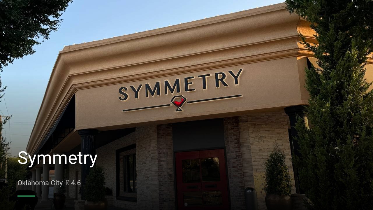 Symmetry - Sports Bars in Oklahoma City