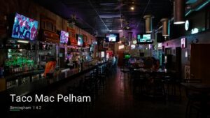 Taco Mac Pelham — Sports bars in Birmingham
