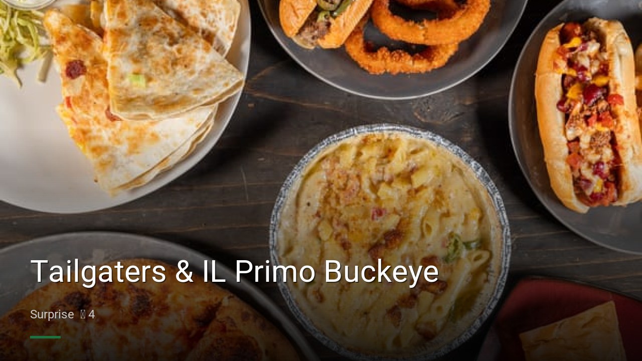 Tailgaters & IL Primo Buckeye - Sports Bars in Surprise
