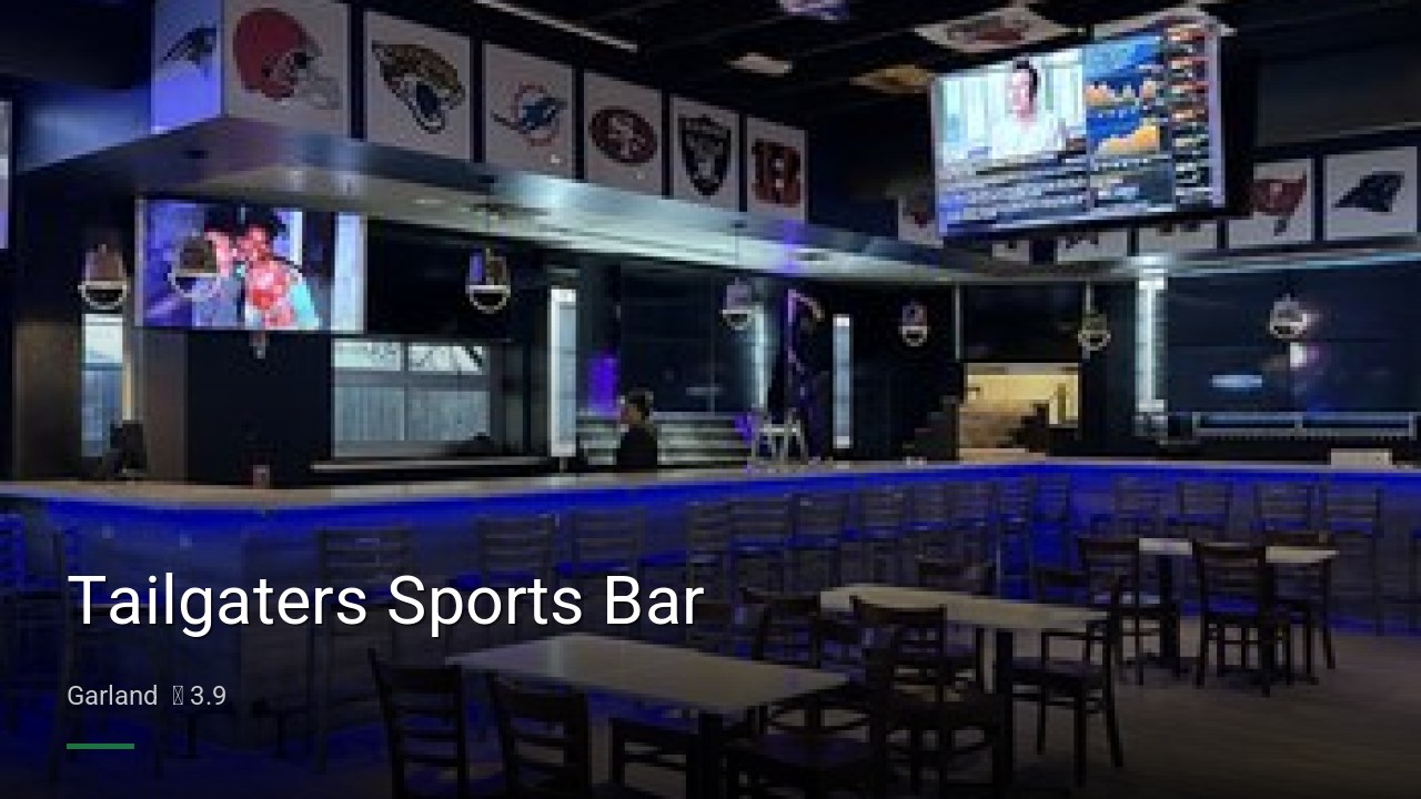Tailgaters Sports Bar - Sports Bars in Garland