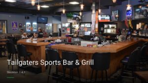 Tailgaters Sports Bar & Grill — Sports bars in Stockton