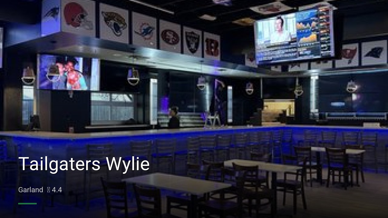 Tailgaters Wylie - Sports Bars in Garland