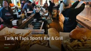 Tank N Taps Sports Bar & Grill — Sports bars in Augusta