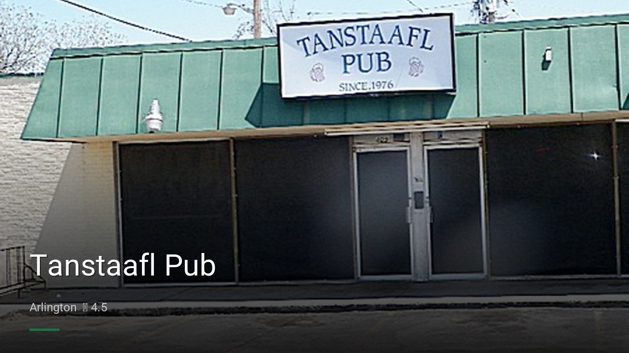 Tanstaafl Pub - Sports Bars in Arlington