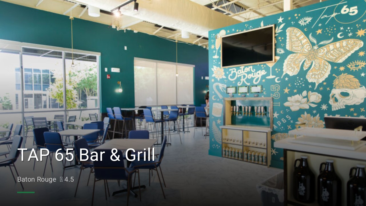 TAP 65 Bar & Grill - Sports Bars in Baton Rouge