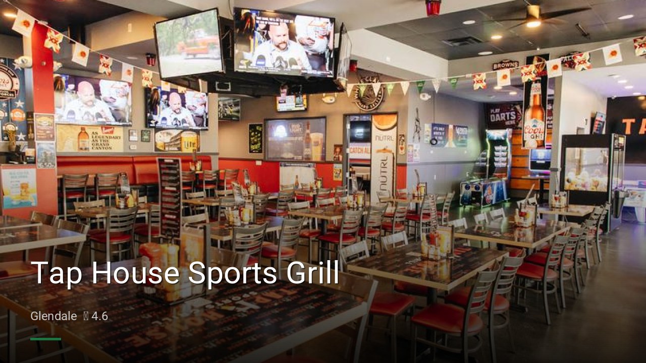Tap House Sports Grill - Sports Bars in Glendale