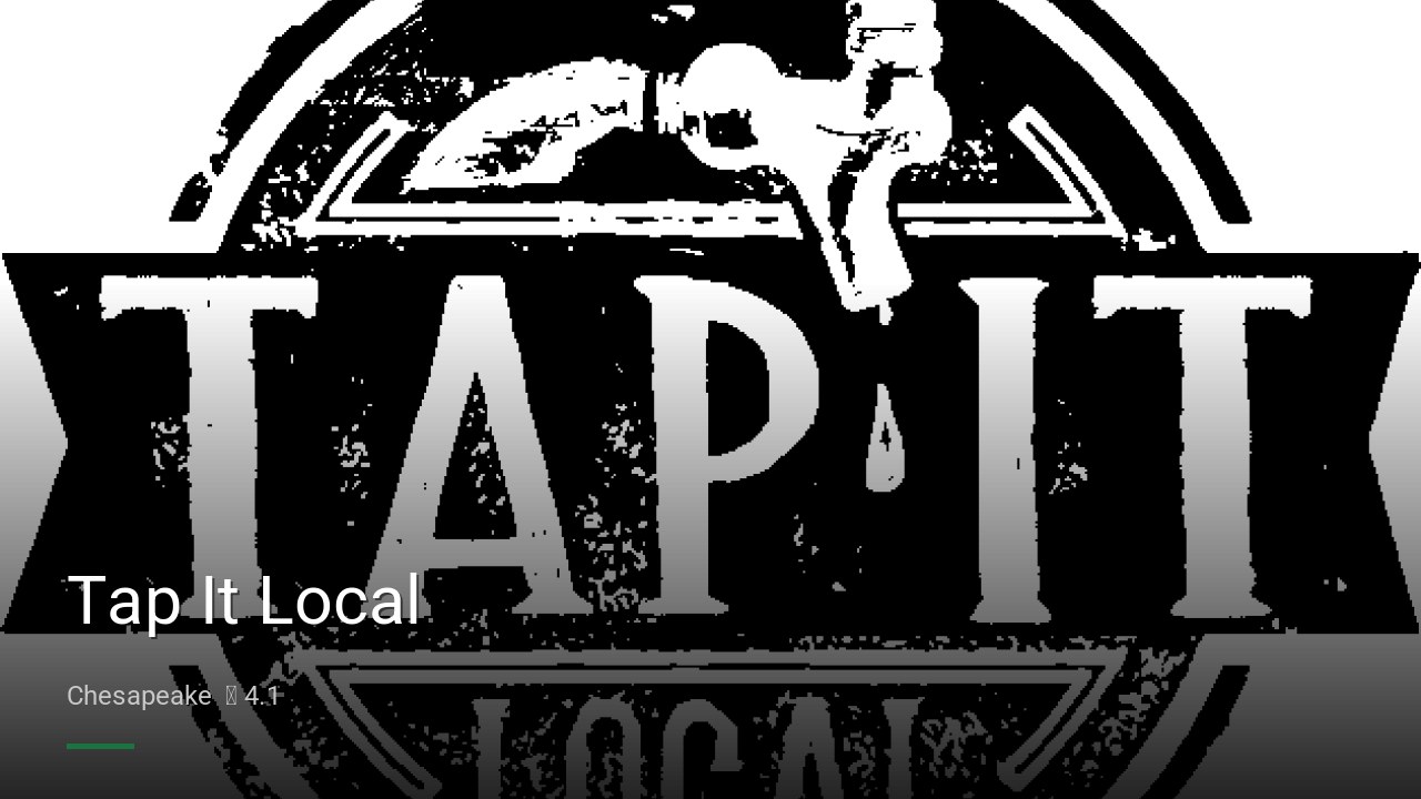 Tap It Local - Sports Bars in Chesapeake