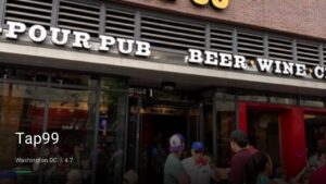 Tap99 — Sports bars in Washington DC